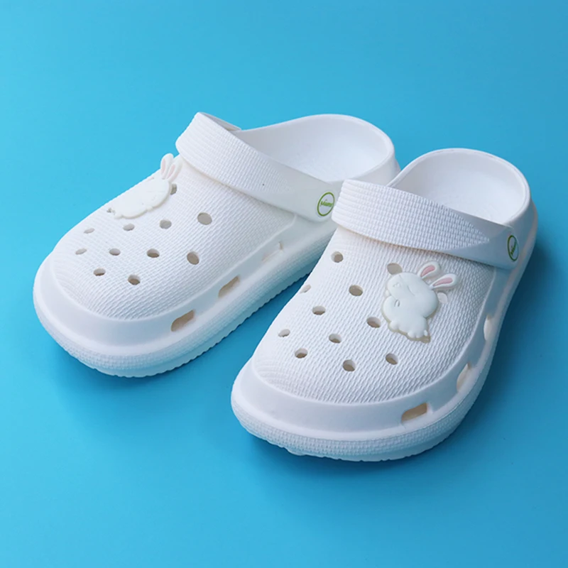 

Women's Garden Hole Shoes Outdoor Leisure Sports Bag Head Slippers Beach Sandals EVA Anti slip Soles