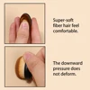 1Pcs Plastic Nails Art Dust Cleaning Brush Buckle Brush Oval Gel Dust Cleaning  Make Up Ring-shaped Brush Manicure Tools 2