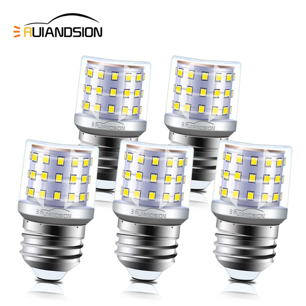 

Ruiandsion E26 110V130V LED Corn Light Bulbs DC 4W 45LEDs Super Bright Table Desk Lamps Spotlights for Home Indoor Lighting Led