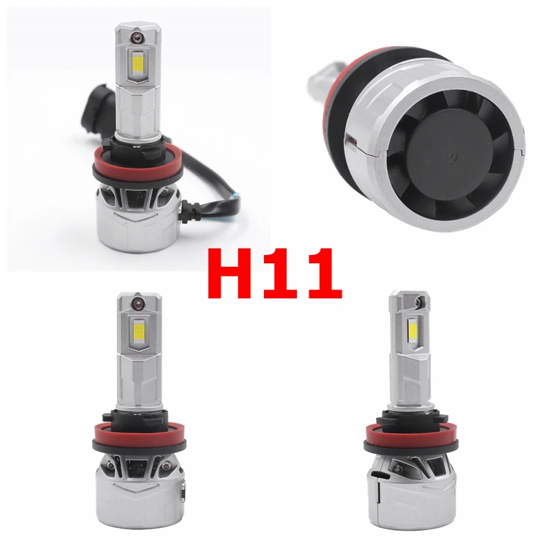 New Design 12V-24V 90W Led Headlight H1 H4 H8 H7 H11 9005 9006 HB3 HB4 10000lm Car Led Headlight H7 Car 24V Lamp