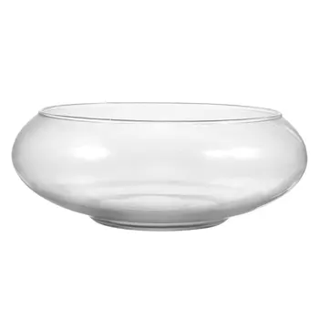 Clear Glass Flower Vase Bowl 1