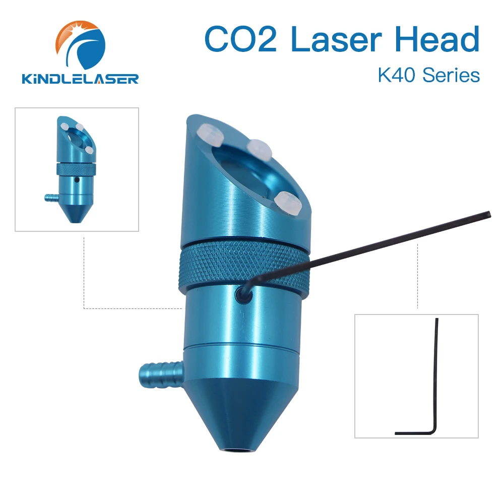 Рисунок 2 - Лазерная головка KINDLELASER CO2 для серии K40