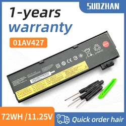 SUOZHAN High-Capacity 72Wh Laptop Battery Replacement - 6000 mah (Black)