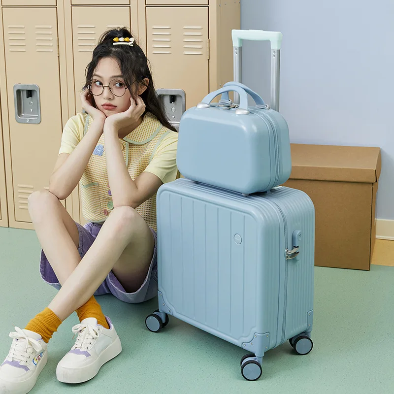 Small Suitcase Boarding Bag 18/20-Inch 18inch boarding box Universal Wheel Mute Trolley Case Portable luggage Travel suitcase