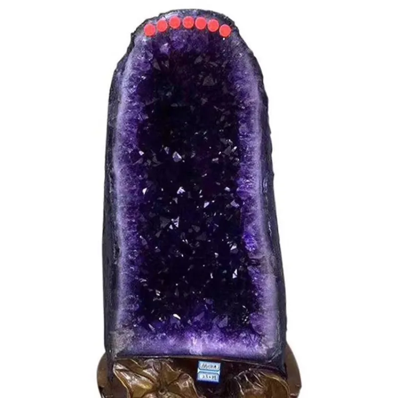 Natural Uruguay Amethyst Cave Purple Deode Ornaments Treasure Basin Demagnetization Radiation Protection 2