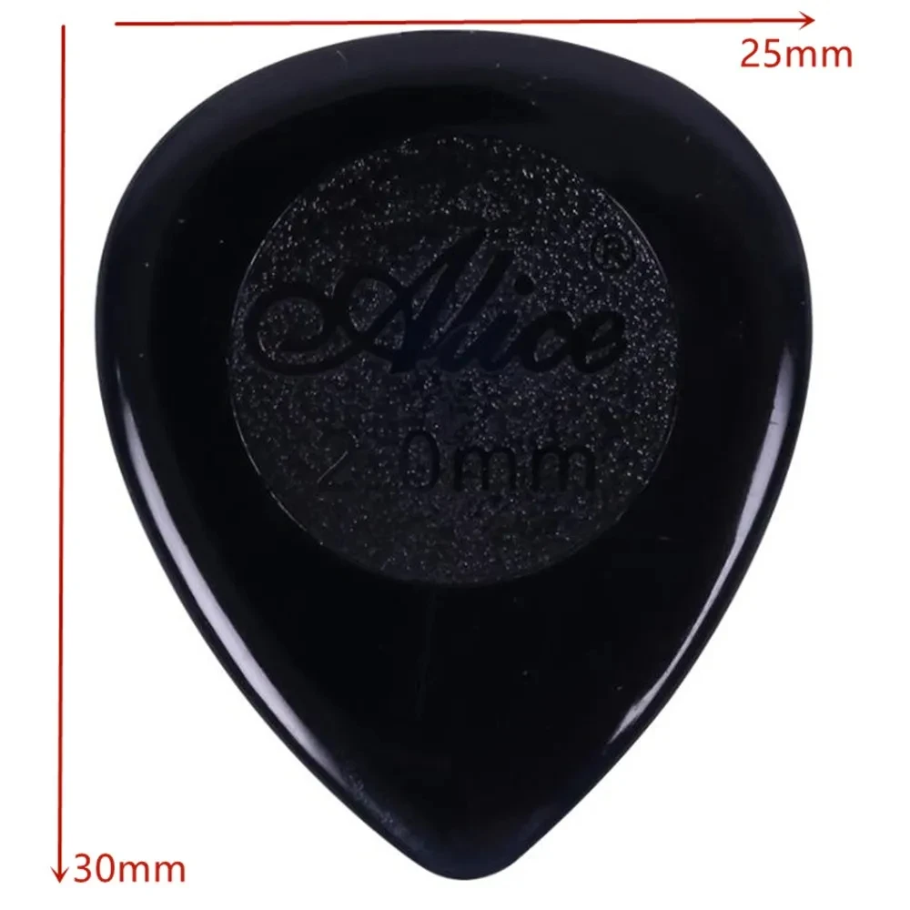 Alice Stubby Guitar Picks ABS Plectrums Large Stubbies Big Thickness 1mm 2mm 3mm Guitar Pick Accessories 6Pcs guitar picks