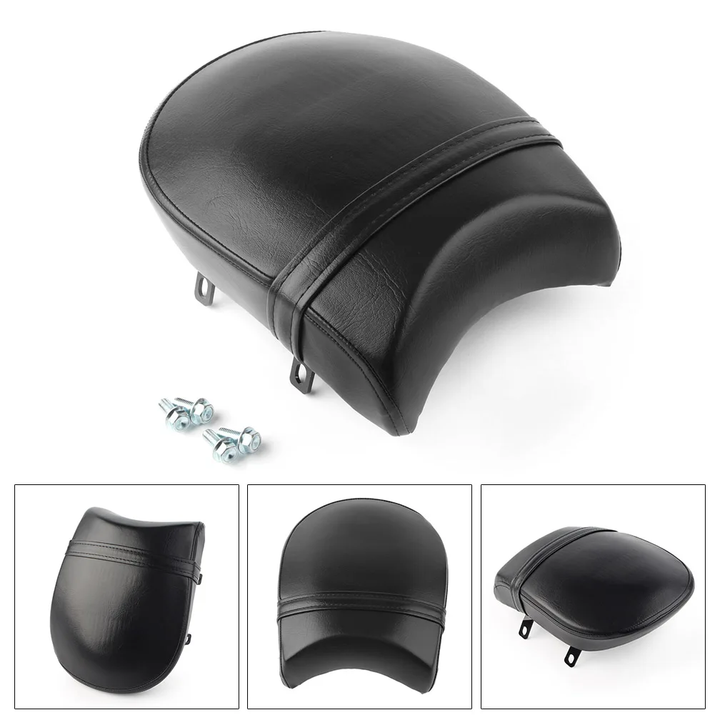 

Motorbike Soft Rear Cushion Passenger Pillion Cover Leather Seat For Victory Boardwalk Judge Vegas Highball Gunner Models