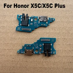 USB Charging Dock Port Mic Connector Board Flex Cable Repair Part (For honor x5c plus)