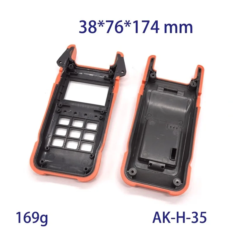 eletrônicos, caixa plástica para equipamentos eletrônicos, 38*76*174mm