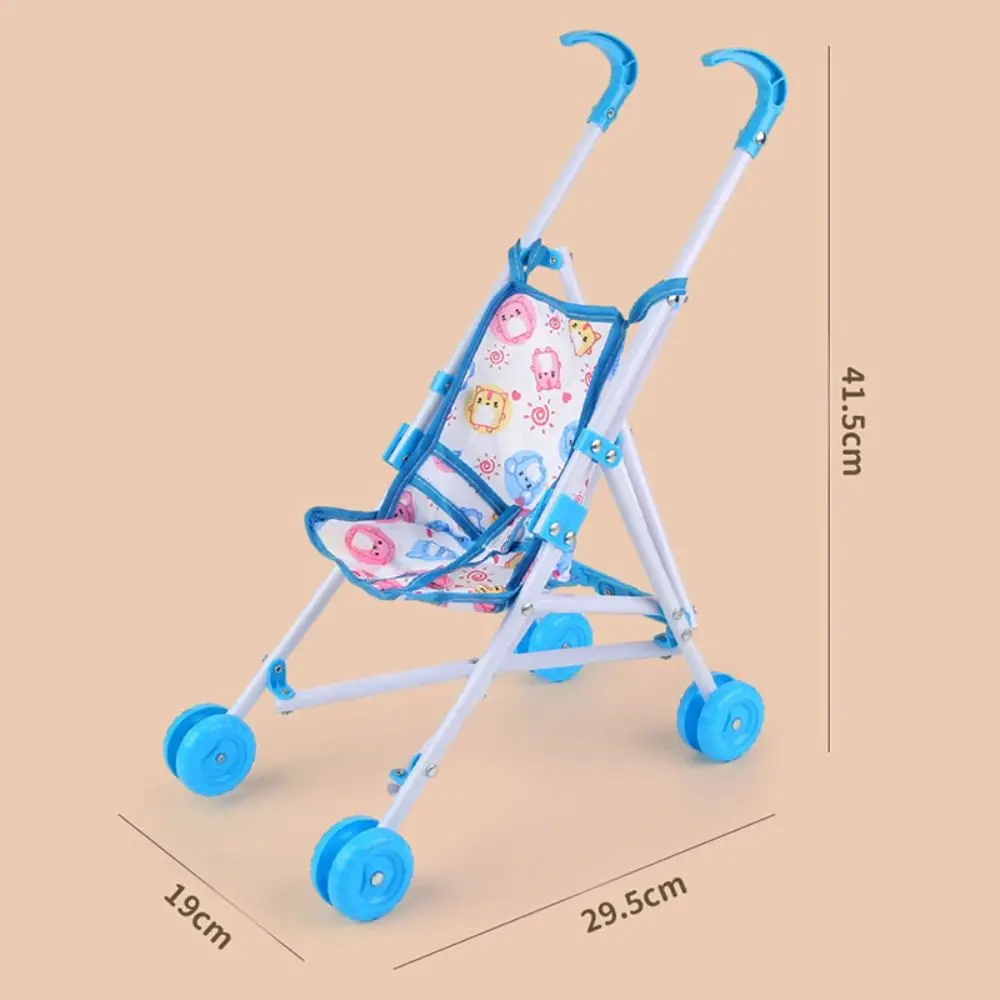 Passeggino Interattivo Trendy per Bambole, Giocattolo Stabile in Plastica per Bambini e Bambine - immagine 6