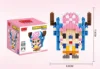 One Piece Mini Buliding Blocks NARUTA Figures Luffy Zoro Anime Action Figures Heads Series Educational Kids Toys Birthday Gifts 4