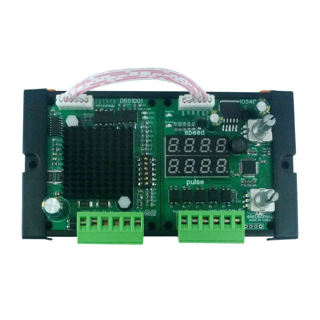 

IO54C01 DR51D01 3A 42 57 86 Stepper Motor Forward and Reverse Controller Limit Angle Pulse Speed Drive Module Programmable PLC