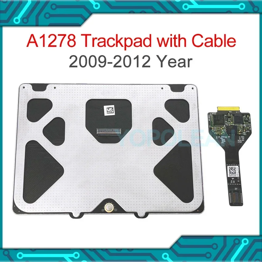 Original A1278 Trackpad with Flex Cable 821-1254-A For MacBook Pro 13" A1278 Touchpad 2009-2012 Year bluetooth trackpad,wired trackpad