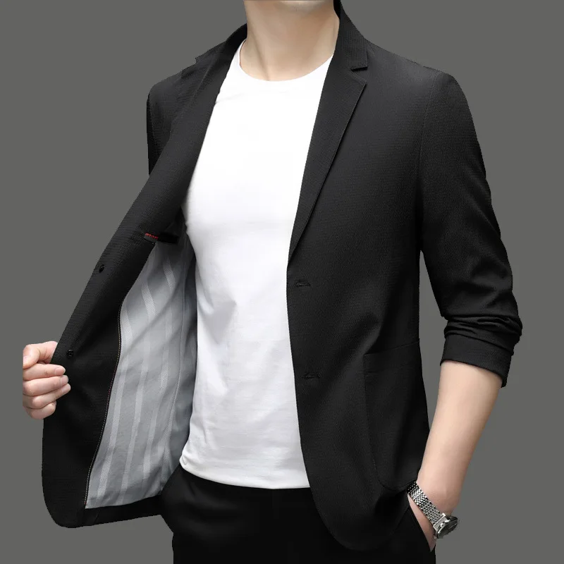 

K-Slim-fit professional business suit top man