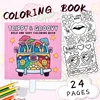 Trippy & Groovy Coloring Book for Youngsters – 24 Pages of Psychedelic Animal Sketches, Creative Painting & Relaxing Art Relax 1