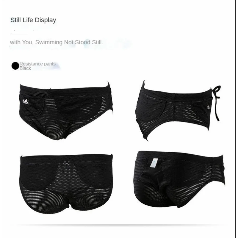 Boxers Men’s Training Special Resistance Pants Briefs Practice Resistance Pants Mens Underwear Mens Boxers Under Wear for Men