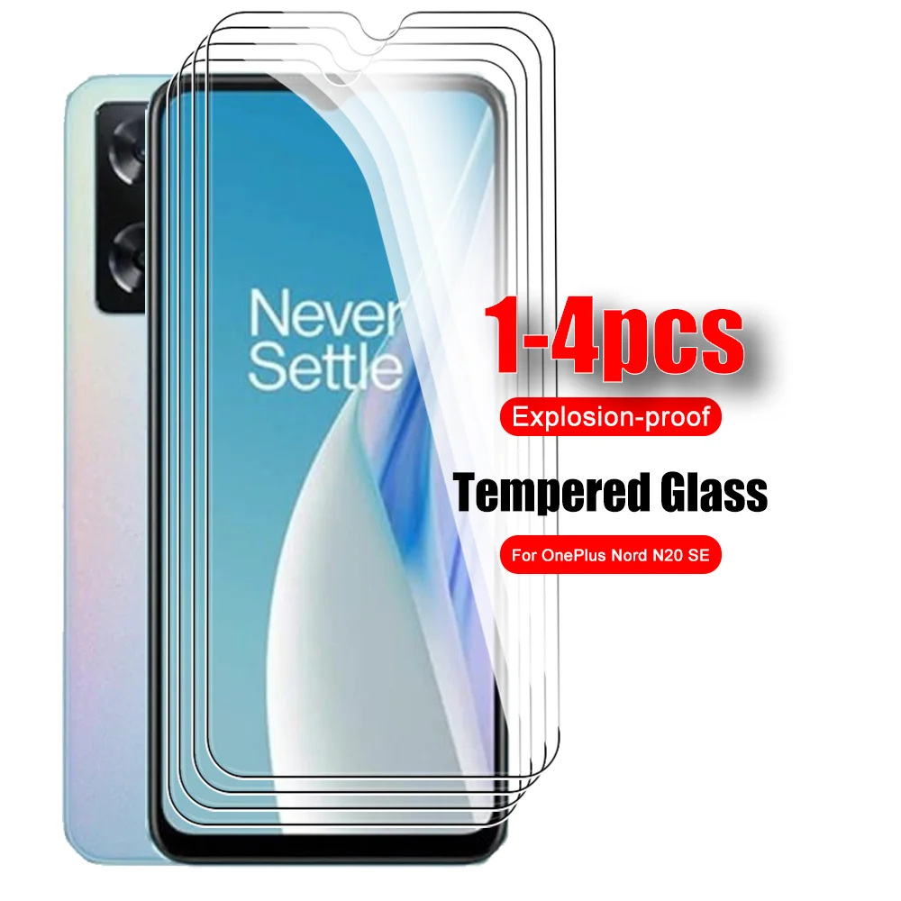 

1-4pcs 9H Glass For OnePlus Nord N20 SE CPH2469 Tempered Glass One Plus NordN20 N 20 S E N20SE 4G 6.56'' Screen Protector Film