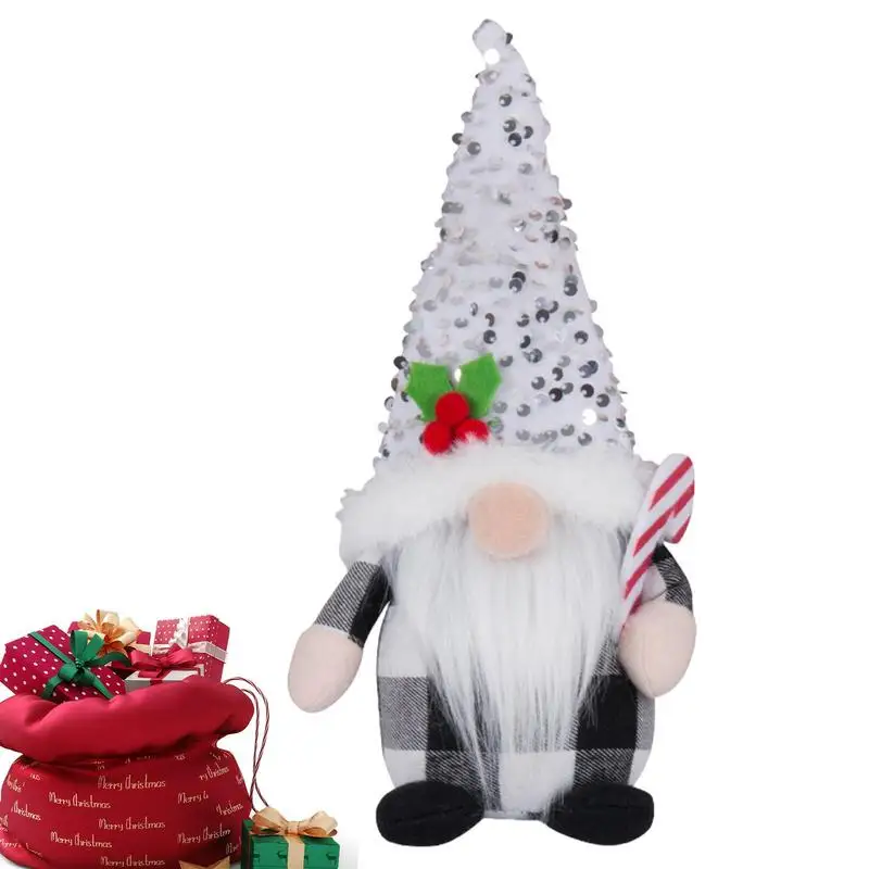 

Christmas Gnomes Ornaments Soft And Cute Christmas Elf Decorations Christmas Elf Dwarf Tree Gnomes Tiered Tray Doll Tabletop