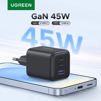 UGREEN 45W GaN Charger PPS QC3.0 PD3.0 USB C Fast Charger For Samsung S25 S24 Ultra iPhone 17 16 15 Pro Max iPad Xiaomi Tablet