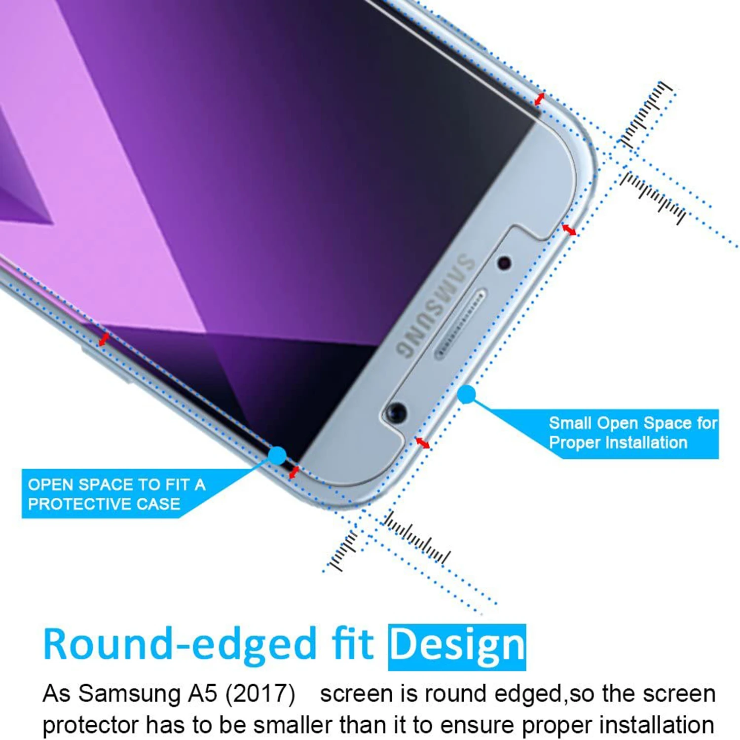 Рисунок 2 - закаленное стекло для Samsung Galaxy