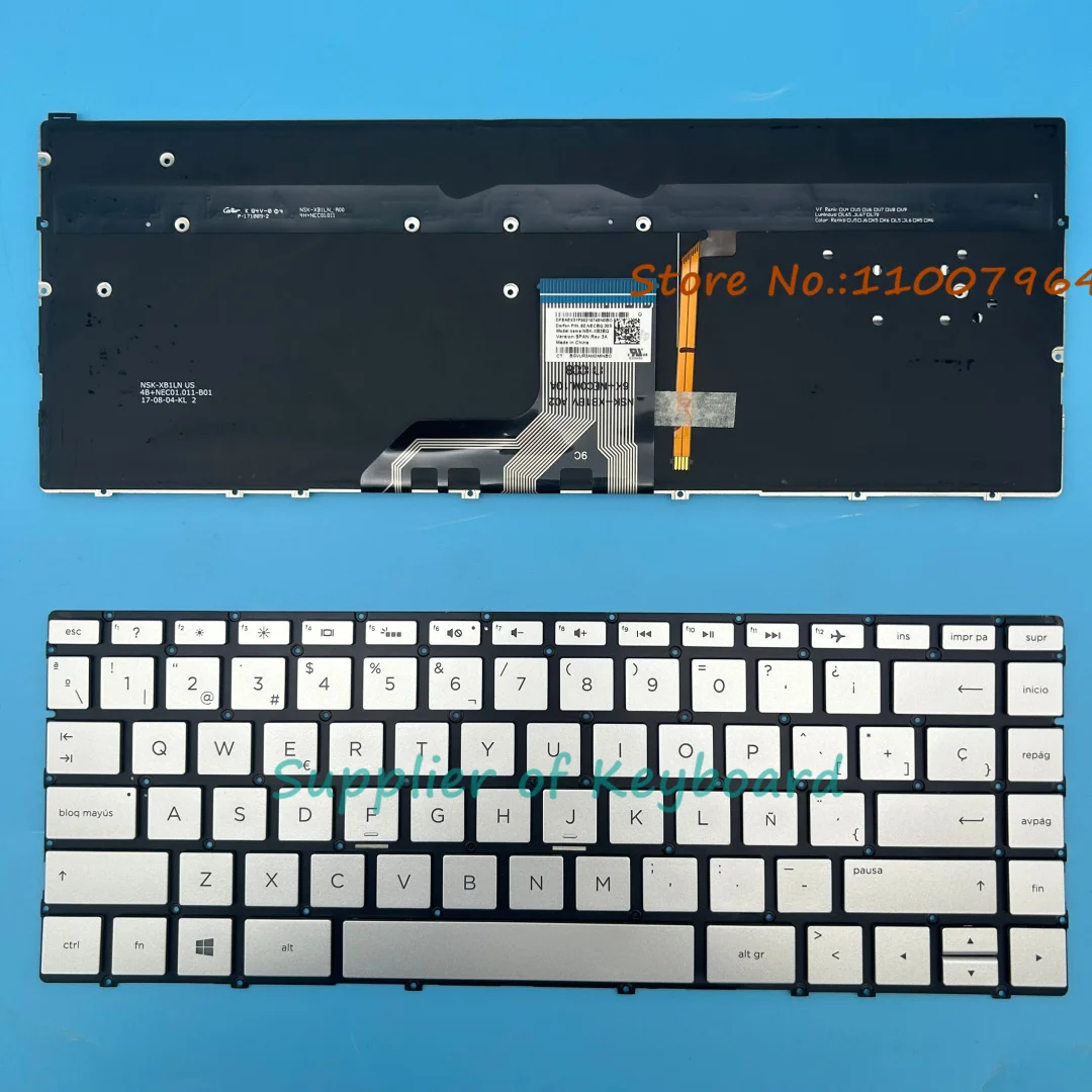 Clavier AZERTY HP Envy X360 13 D'origine - Noir - Neuf (13-ar0000nf, 13-ar0002nf, 13-ar0003nf)