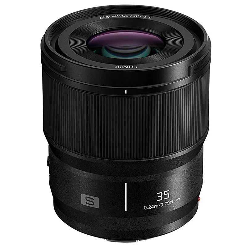 

Panasonic LUMIX S-S35E 35mm f/1.8 lens with 4K video compatibility