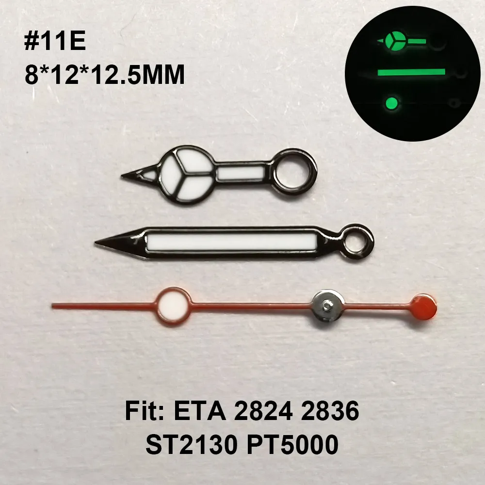 Luminous 12.5mm Watch Hands - Premium Watch Accessories