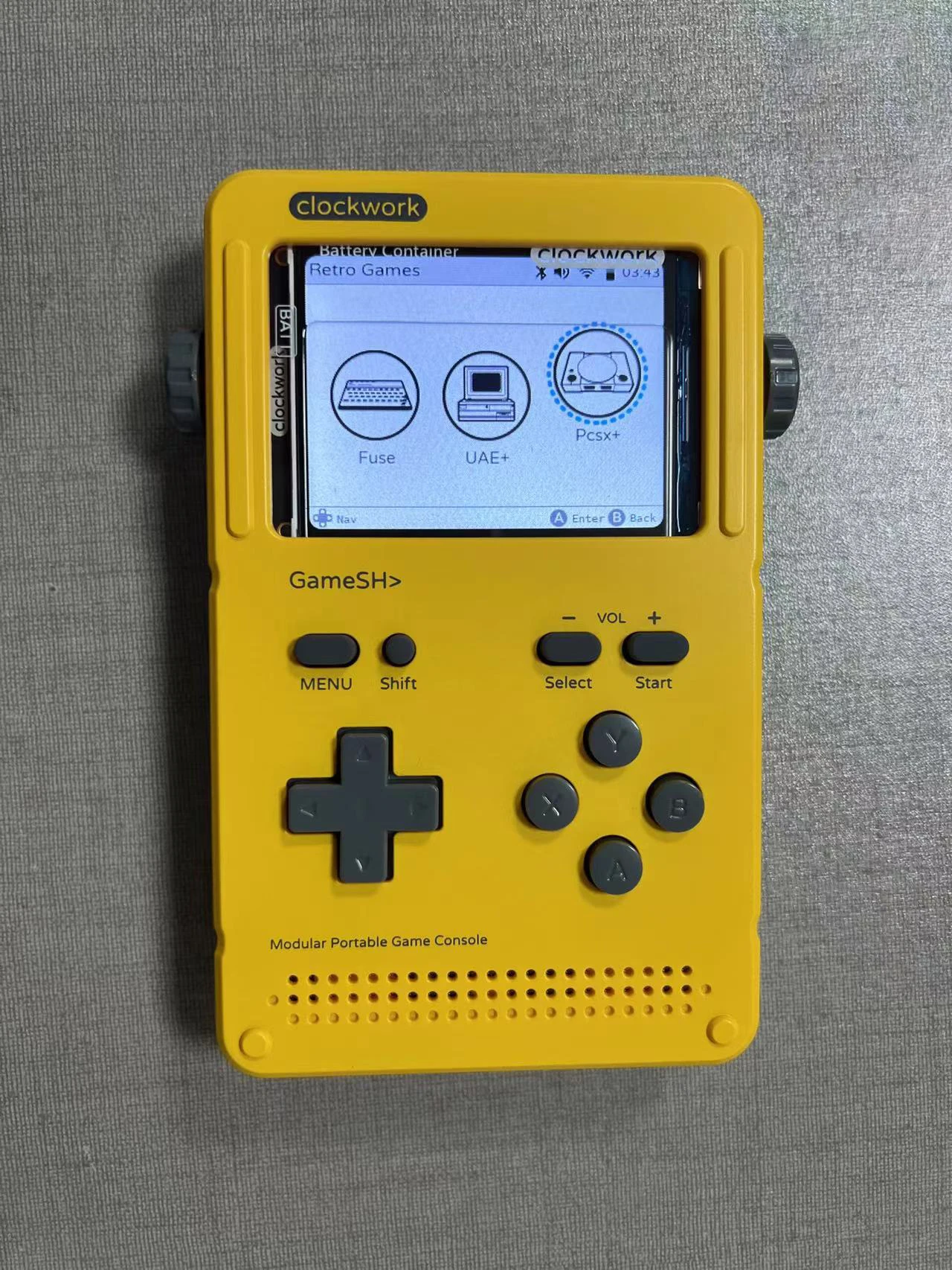 その他 Clockwork GameShell Kit WHITE file.png