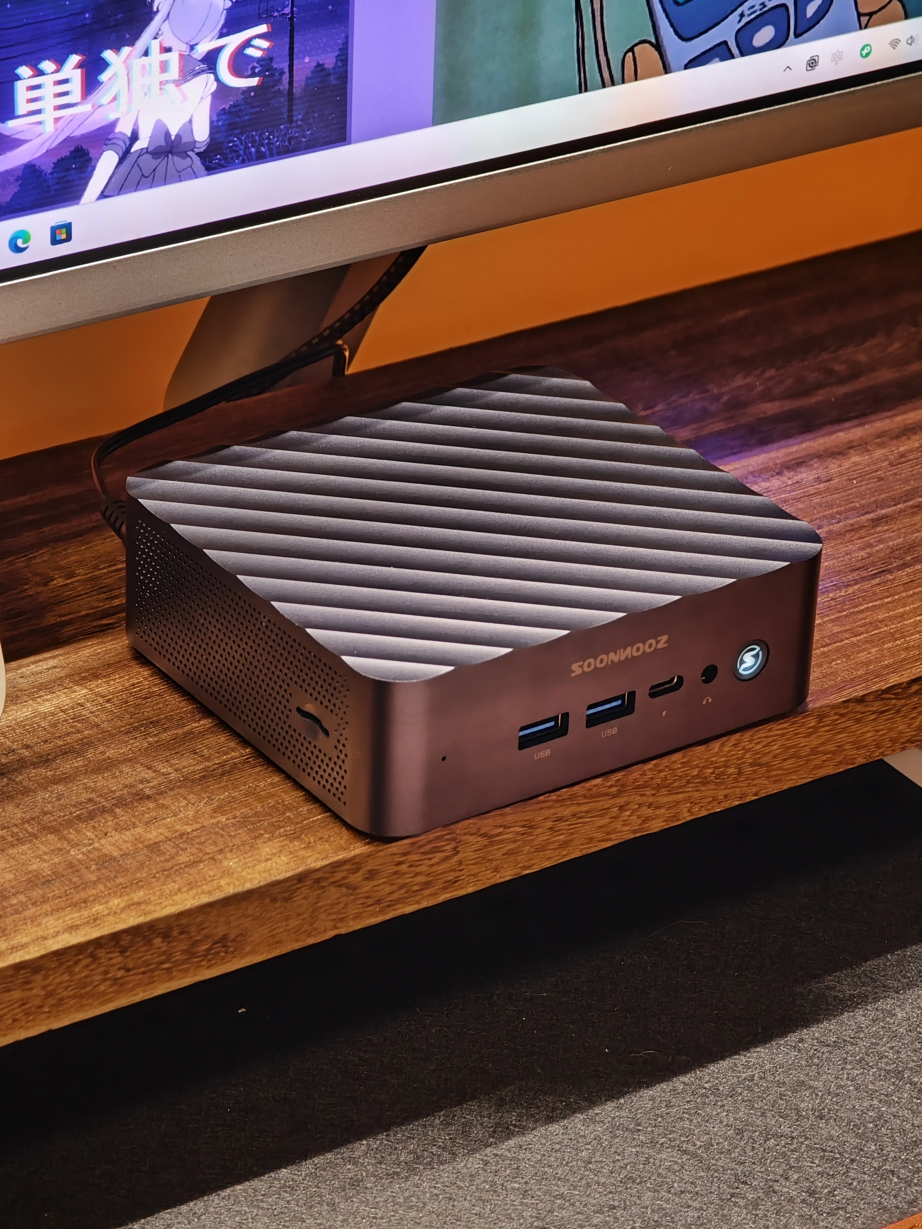 SOONNOOZ Mini PC Intel 12th N100 N5095 Windows11 DDR4 8GB