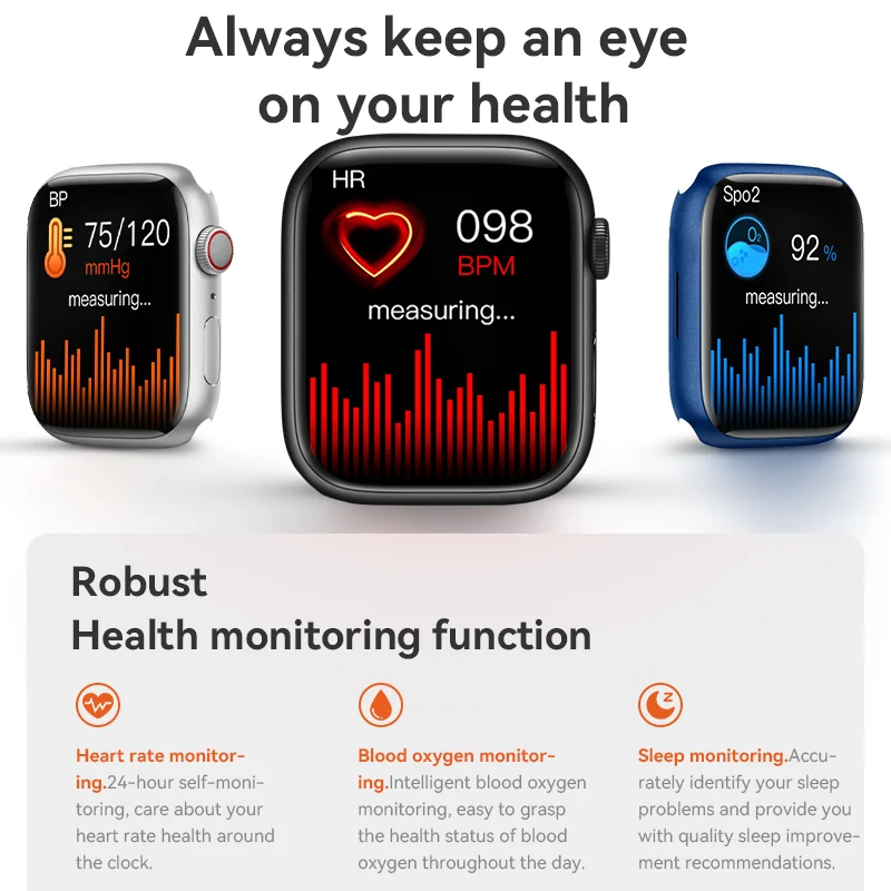 Wearpai-HW68 ̴ Ʈ ġ, 41mm,  Ʈ,  ð ø, 8  , ġ̽ ٹ, SOS  ƮϽ ð