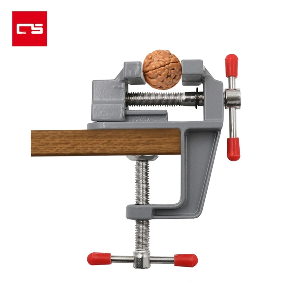 Universal Table Vise Home 3 5inch Aluminum Mini Jewelers Hobby Clamp On Table Bench Vise DIY