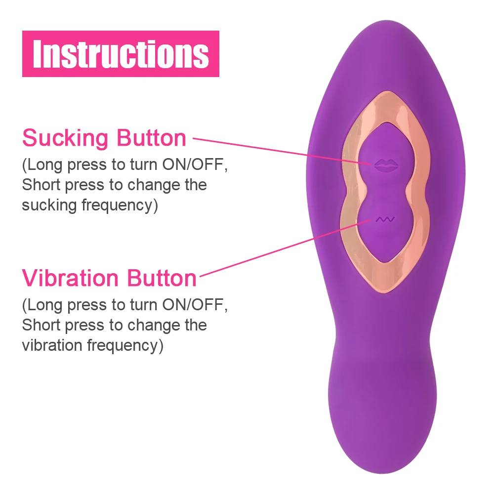 Saugvibrator G-punkt- Und Klitorisstimulator Für Frauen_voghion.com
