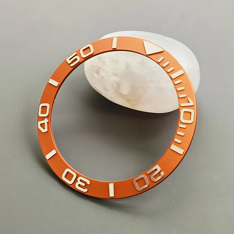 38mm Incline Aluminum Bezel Insert for Men's Watch Customization