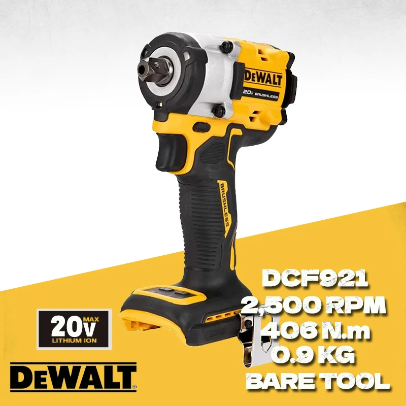 DeWalt-コードレスインパクトレンチ,可変速,充電レンチ,ベアツール 