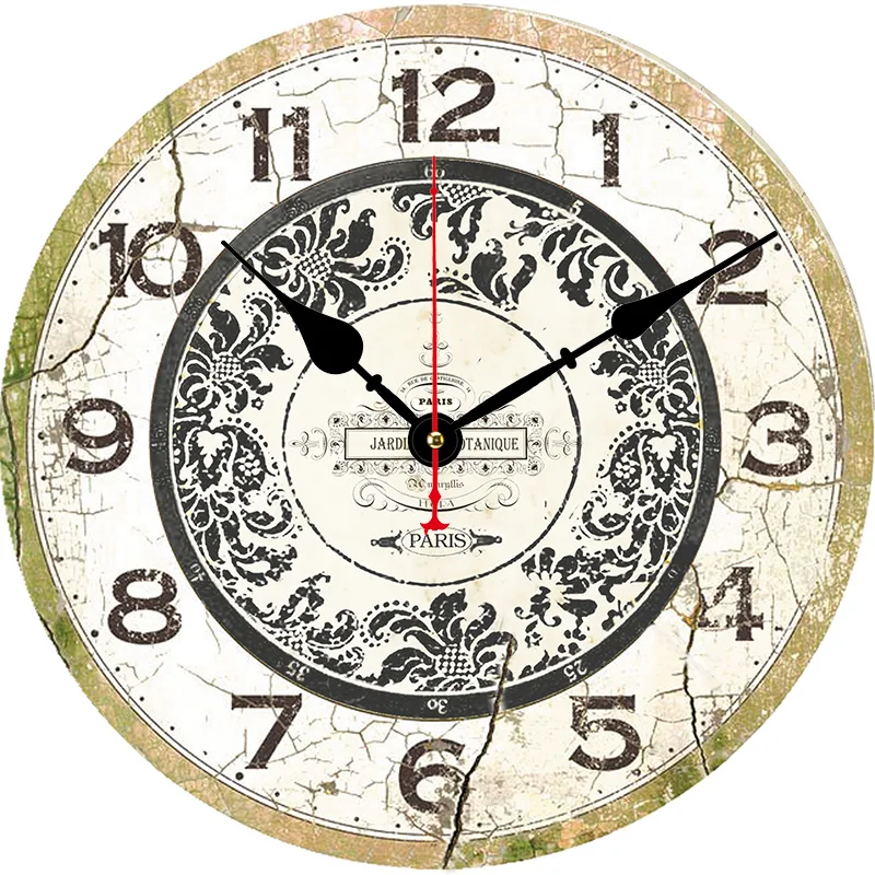 Vintage Wood Wall Clock hlc20775  