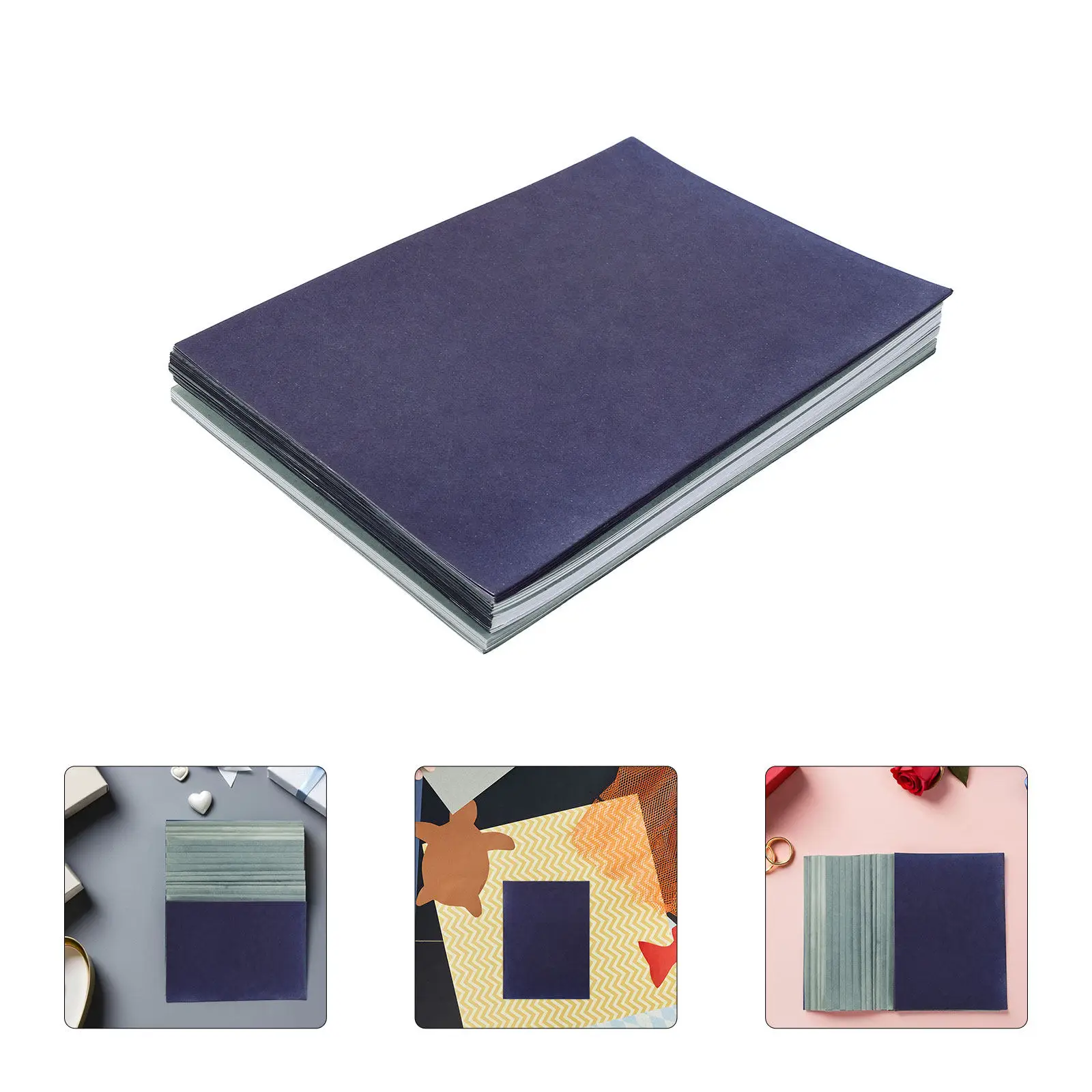 50Pcs A6 Cyanotype Sun Paper 태양 인쇄용 고감도 감광성 인화지 식물 인쇄물 청사진 디자인 DIY 아트