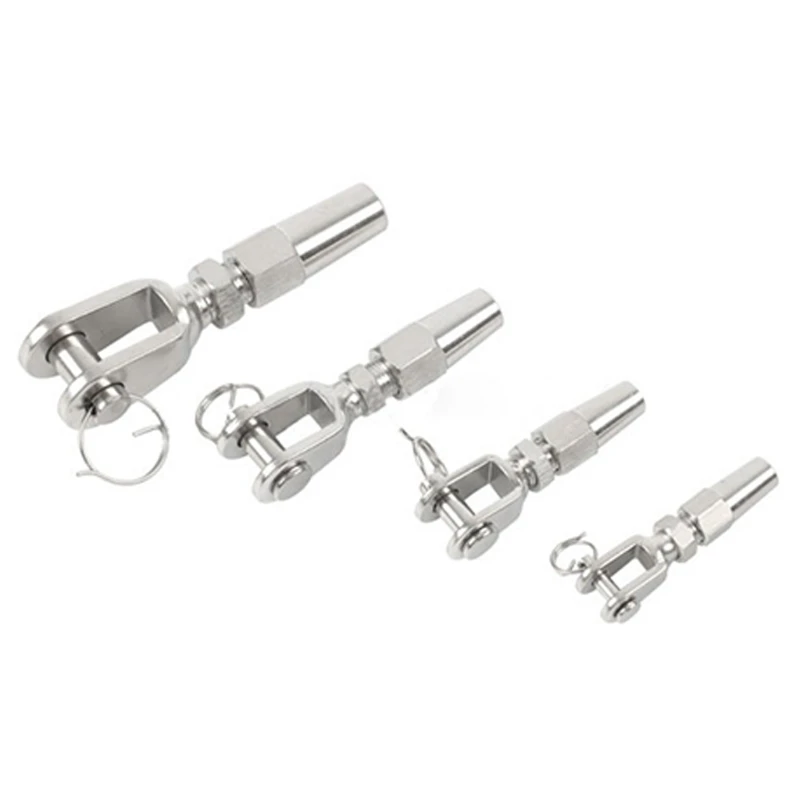 

Cable Railing Wire Rope 3/4/5/6mm Fork Jaw Tension Terminal Toggle Anchor