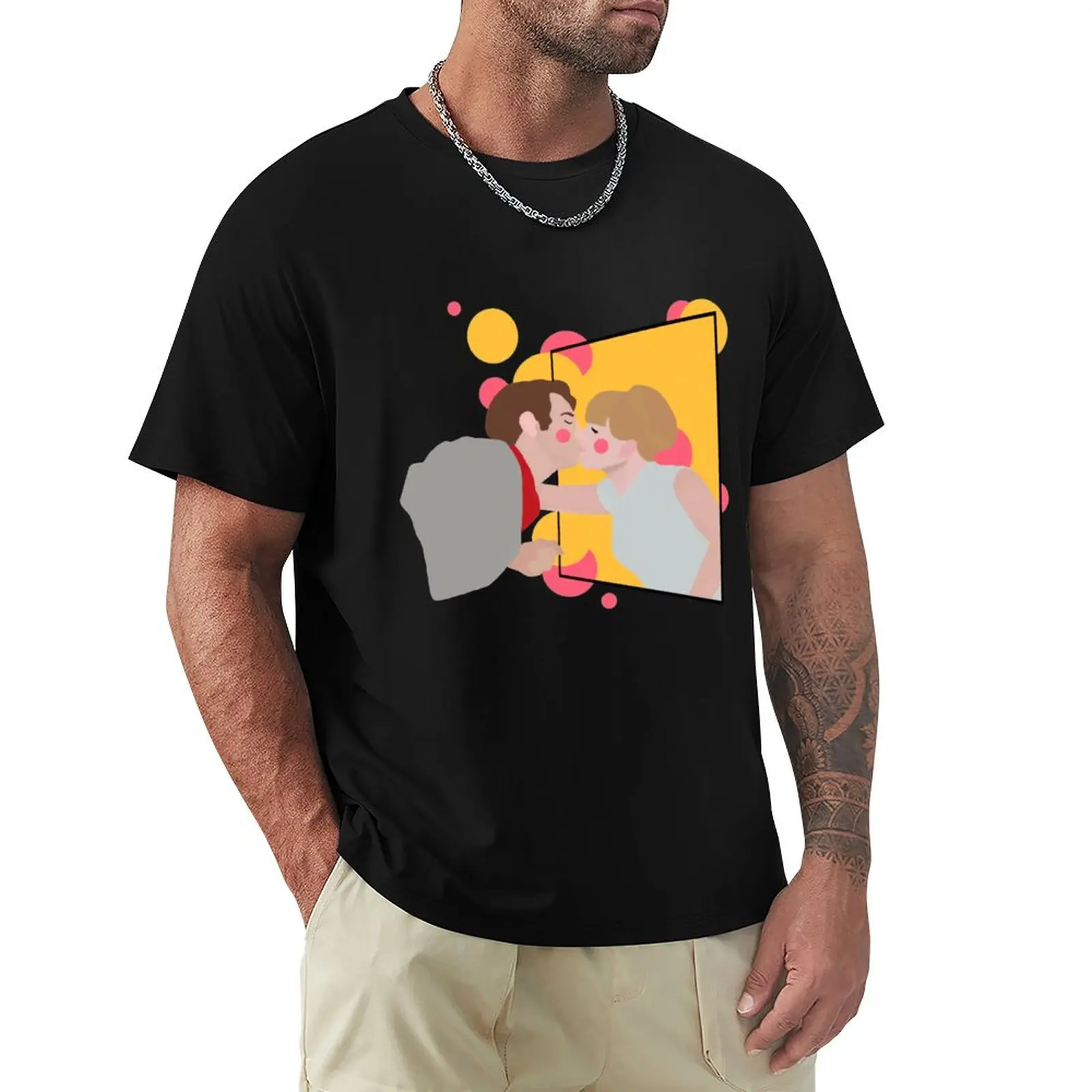 Pierrot Le Fou - Anna Karina T-Shirt Camicetta Heavyweights Vintage Mens White T-Shirt