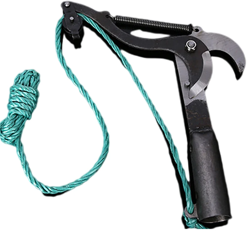 

B50 1PC High-Altitude Extension Lopper Branch Scissors Extendable Fruit Tree Pruning Saw Cutter Garden Trimmer Tool With Rope