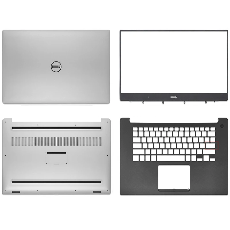 

Новинка для ноутбука Dell XPS 15 9550, задняя крышка ЖК-дисплея, передняя панель, Упор для рук, нижняя база A B C D, серебристая крышка J83X5 0J83X5 0YHD18 YHD18
