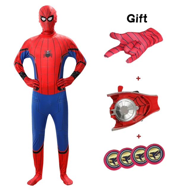 Heroes Expedition Heroes Return Anime Spiderman Costume Superhero Kids  Adult Party Halloween Gift - Cosplay Costumes - AliExpress