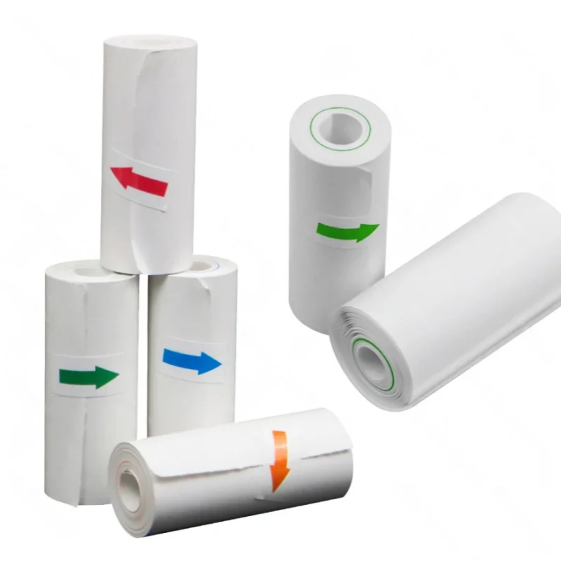 5/10pcs 다채로운 어린이 카메라 특수 감열지 57mm 폴라로이드 그린 블루 레드 오렌지 인쇄 용지 BPA 무료