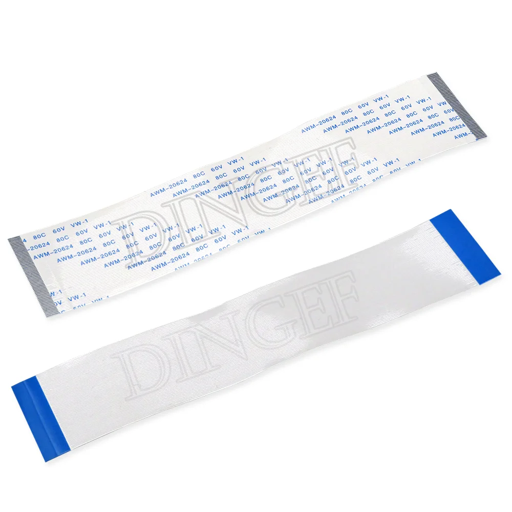 10PCS A-Type B-Type FPC FFC Ribbon Flexible Flat Cable 26P 28P 30P 40P 50P 55P Pin Pitch 0.5MM 1.0MM 10CM 20CM 30CM 5CM