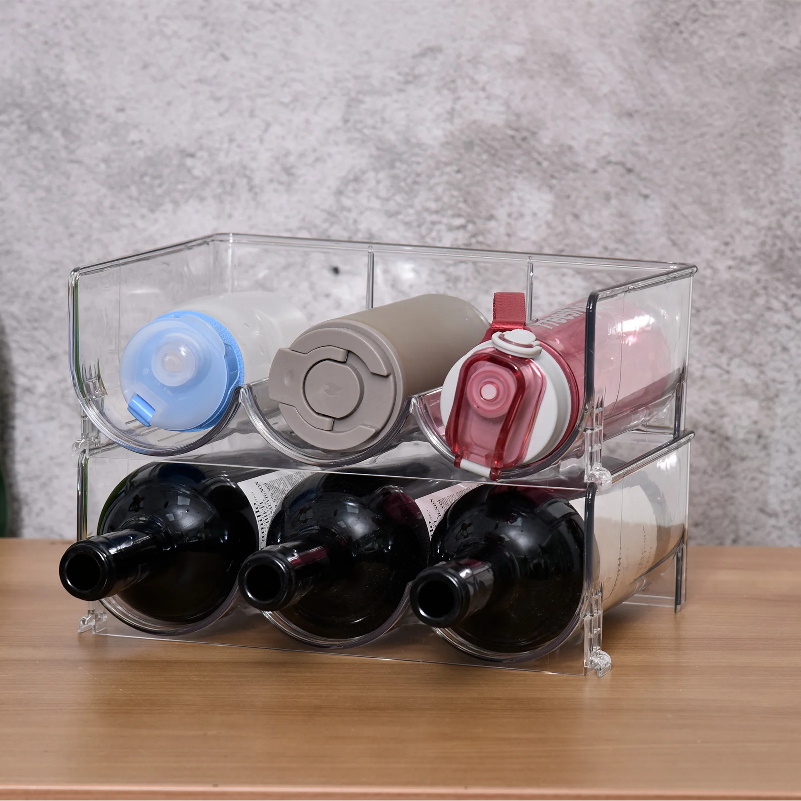 Refrigerator Beer Bottle Organizer Kitchen Refrigerator Organizer