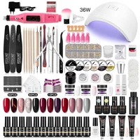 ROSALIND Gel Nail Polish Set For Professional Manicure Design With Nail Tool Kit Semi Permanent Gel Varnish Kit Gel Polish Set 2