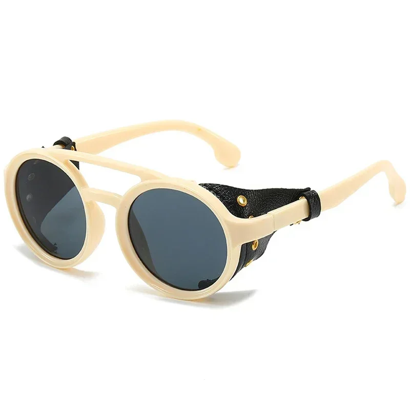 Occhiali Da Sole Steampunk Uomo Donna Occhiali Da Sole Classici - Foto 3