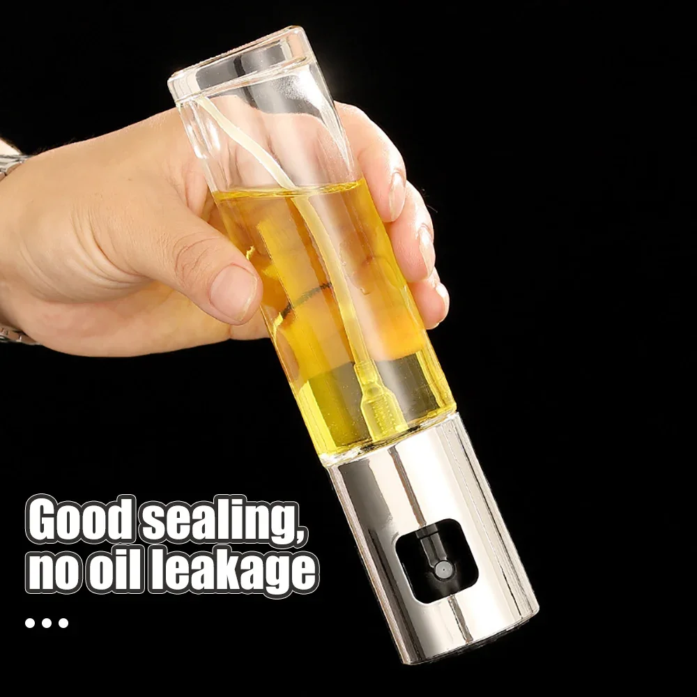 Press Type Oil Spray Can Kitchen Home Air Fryer Olive Oil Spray 1-2pcs