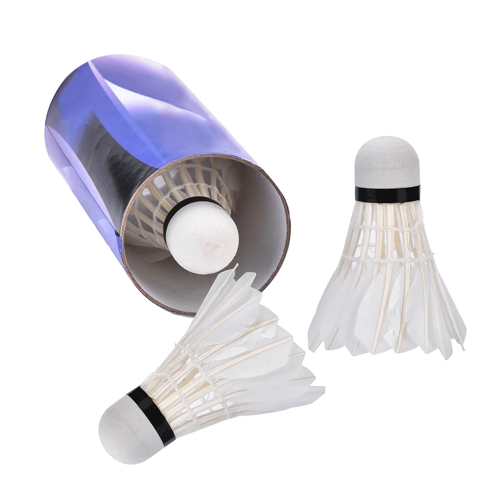 3Pcs Durable Badminton Shuttlecocks For Outdoor Indoor Ball Sport Training Entertainment