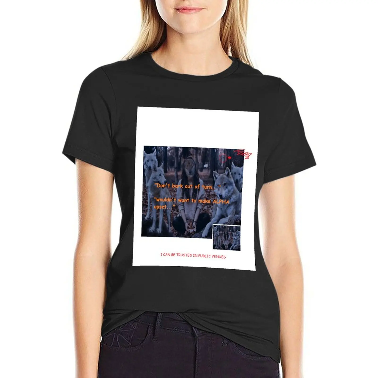 

RESPECT YOUR ALPHAs T-shirt animal print shirt for girls tees summer top designer clothes Women luxury