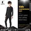 Winter Thermal Underwear For Kids Outdoor Running Set Boy Gym Jogging Compression Tights Workout Thermal Tights Child Soccer Kit 2